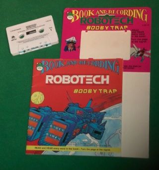 Robotech - Booby Trap Read Along Book & Cassette,  Peter Pan