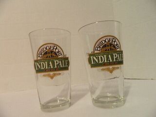 2 Bridgeport Brewing Company India Pale Ale Ipa Pint Beer Glass Portland Oregon