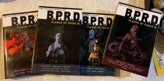 Bprd Plague Of Frogs Hardcover Hc Volume 1 2 3 4 Hellboy B.  P.  R.  D.  Dark Horse