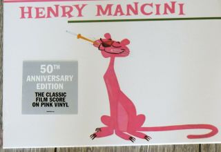 THE PINK PANTHER - Henry Mancini - 50th Anniversary PINK VINYL - & 2