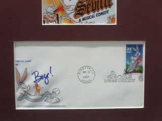 Bugs Bunny & Elmer Fudd - Rabbit of Seville & First Day Cover of his own stamp 2