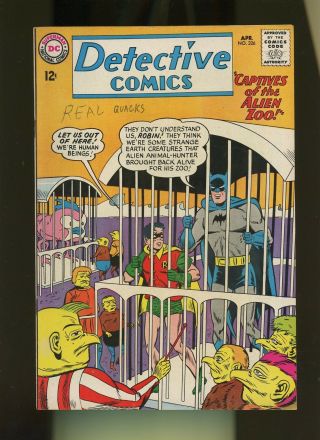 Detective Comics 326 Fn 5.  5 1 Book Dc Batman Captives Of The Alien Zoo