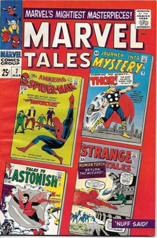 Marvel Tales Comic Book 7 Marvel Comics 1967 Very Fine,