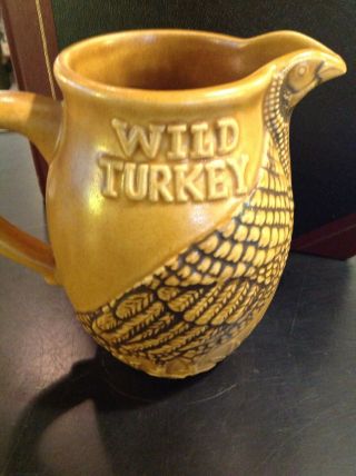 Wild Turkey Pub Jug Water Pitcher 3