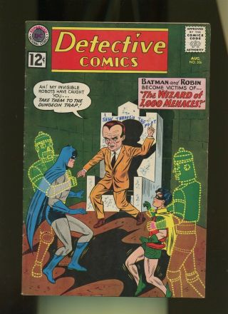 Detective Comics 306 Vg 4.  0 1 Book Dc Batman 1st Professor Arnold Hugo