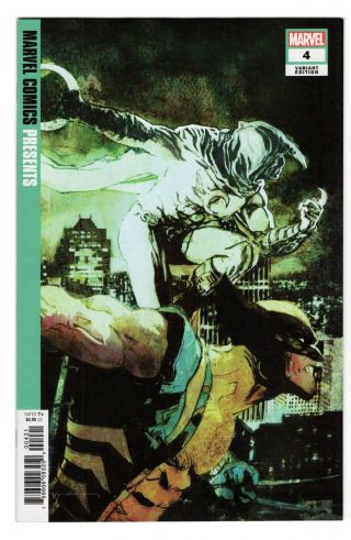 Marvel Comics Presents 4 Sienkiewicz 1:50 Variant Vf/nm Wolverine Moon Knight