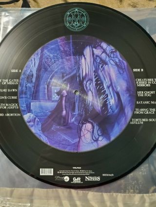 Cradle Of Filth Midian Pic Disc Vinyl 2