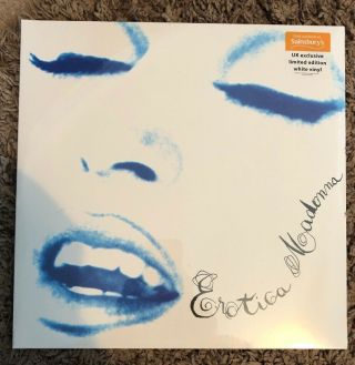 Madonna: Erotica (ltd Edition White Double Vinyl) Sainsbury 