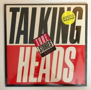 Talking Heads - True Stories - Factory 1986 Us 1st Press Hype Stickers