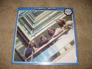 The Beatles 1967 - 1970 Blue Vinyl 2 Lp Remastered Uk Pscspp 718