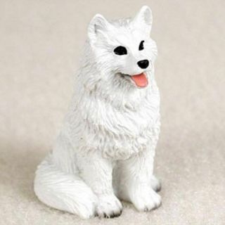American Eskimo Tiny Ones Dog Figurine Statue Pet Lovers Gift Resin