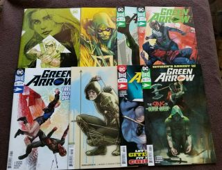 Green Arrow 43 - 50 Dc Comic Run 43 44 45 46 47 48 49 50 8 Comics Total