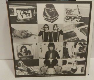 THE CARS Self Titled Debut Shrink Japan Import OBI 1978 Elektra Sticker LP 5