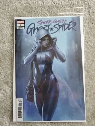 Spider - Gwen Ghost Spider 1 Jee - Hyung Lee 1:100 Variant Cover (2018) Nm