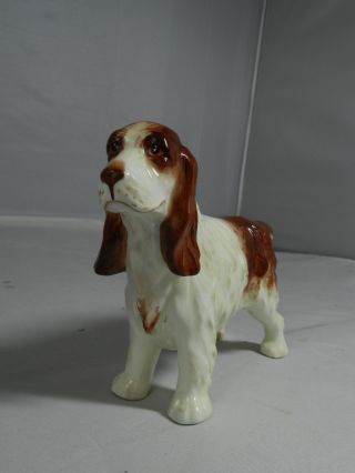 Crown Ducal England Springer Spaniel Dog Figure Figurine