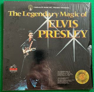Elvis Presley/the Legendary Magic Of Elvis Presley Lp Usa 1980 Unplayed Shrink