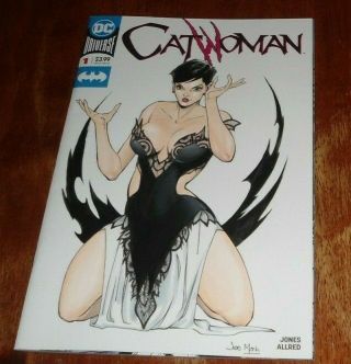 Catwoman 1 (2018 Dc) Sketch Art.