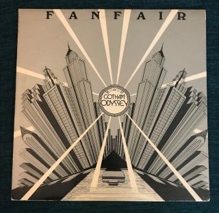Fanfair - Gotham Odyssey Lp Funk Disco Boogie Breaks Jazz Vg,  /nm Private 1977