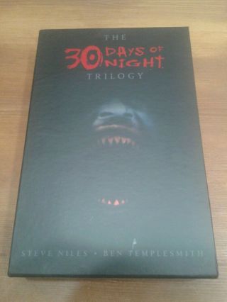 Idw 30 Days Of Night Trilogy Hc Signed Numbered Slipcase Hardcover 1940/2000