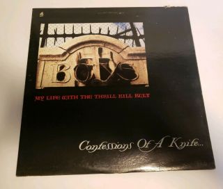 My Life With The Thrill Kill Kult Lp Confessions Of A Knife Vinyl Rare