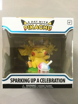 Funko A Day With Pikachu Sparking Up A Celebration Exclusive.  Pokémon Limited Ed