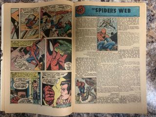The Spider - Man 129 (Feb 1974,  Marvel) First Appearance Of The Punisher 6