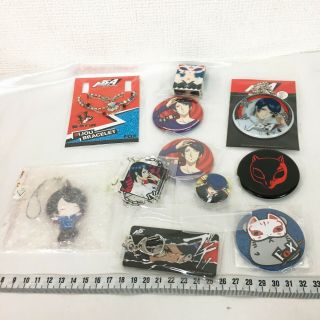 Persona 5 Fox Bracelet Rubber Acrylic Strap Badge Japan Anime Manga Game Tk36