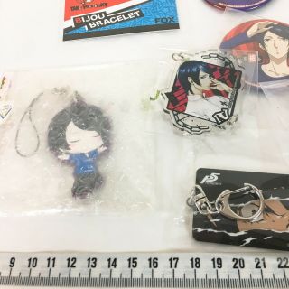 PERSONA 5 FOX bracelet rubber Acrylic Strap badge Japan anime manga game TK36 5