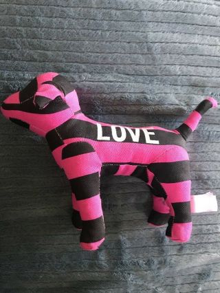 Victorias Secret Pink Dog - Love Pink - Purple/black Stripes -