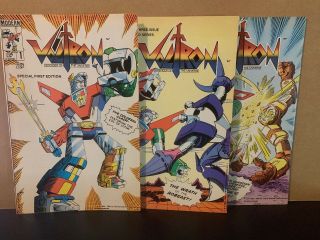 Voltron 1 2 3 Nm 1985 Modern Comics Combine Defender Of The Universe