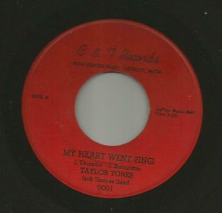 Northern Soul Doowop Girls - Taylor Tones - Too Young To Love Hear - Detroit C&t