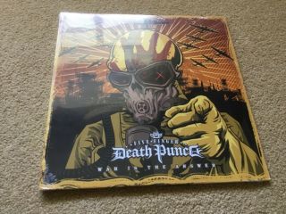 Five Finger Death Punch “war Is The Answer” Orig 2009 Eu Red Vinyl 2lp