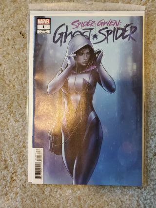 Spider - Gwen Ghost Spider 1 Jee - Hyung Lee 1:100 Variant Cover (2018)