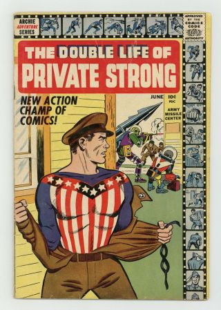Double Life Of Private Strong 1 1959 Pr 0.  5