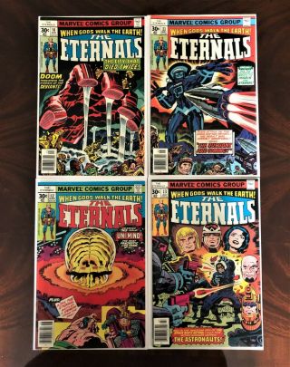 Marvel Comics THE ETERNALS Full Run 1 - 19 Books 1976 WOW 7