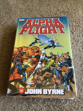 Alpha Flight By John Byrne Omnibus Marvel Comics Hc Hardcover