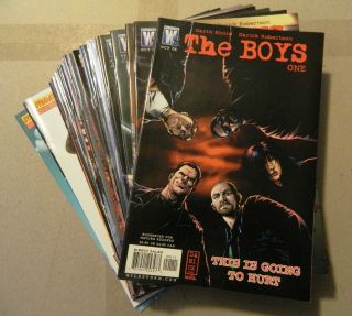 The Boys Comics 1 - 35 Run 43 45 Tv Series Garth Ennis Darick Robertson Hot