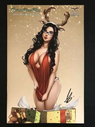 Grimm Fairy Tales 2014 Holiday Edition Retailer Variant Ltd 500 Nm Signed