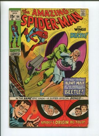 Spiderman 94 (6.  0) Origin Retold 1971