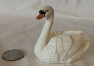 Schleich Sitting/swimming White Mute Swan 13240 Bird Figure Retired 1997