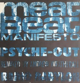 Meat Beat Manifesto Radio Babylon Vinyl 12 " Hardcore Rave Jungle Acid House