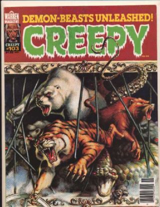 Creepy (1964 Series) 103 In Near Minus.  Warren Comics [ Lp]
