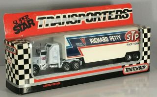 Matchbox Star Transporters Richard Petty Stp Race Team Limited Edition