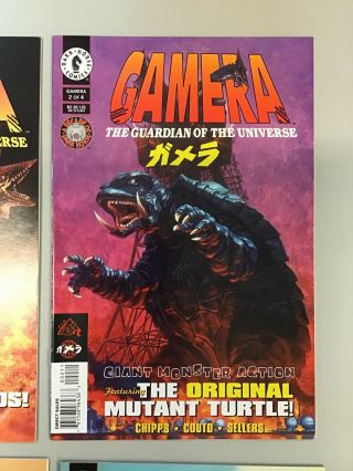 Gamera The Guardian Of The Universe 1 - 4 Full Set 1 2 3 4 Dark Horse Comics 1996 3