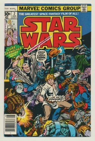 Star Wars No.  2 1977 - 1st Printing - One Owner Book -