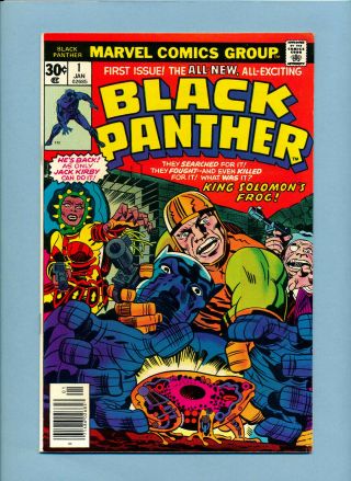 Marvel 1977 Black Panther 1 Comic Book 1st Print; Never Read Look