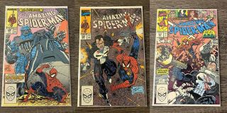 The Spider - Man Comics Full Run Set Of 3 (329,  330,  331) Marvel 9.  8 Nm/mt