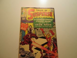 Tales Of Suspense 52 1st Black Widow Marvel Silver Age Comic Book