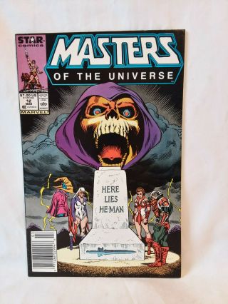 Star Comics 1988,  Masters Of The Universe 12,  Fn/vf,  He - Man,  Skeletor