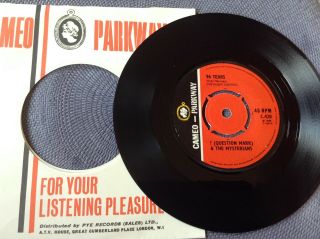 ? (question Mark) & The Mysterians - 96 Tears - Uk 1966 Garage Mod Dancer /n.